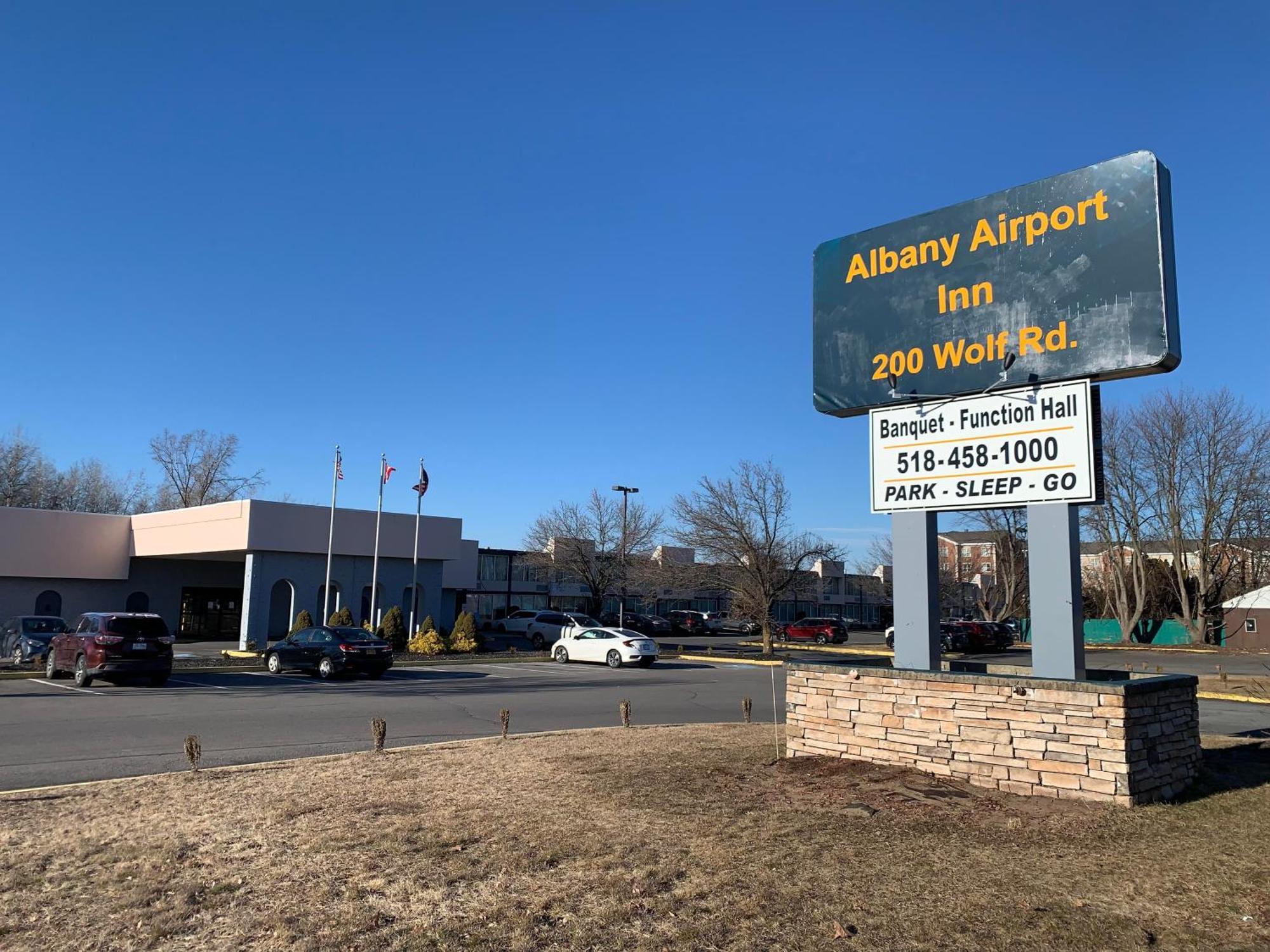 Albany Airport Inn Eksteriør bilde